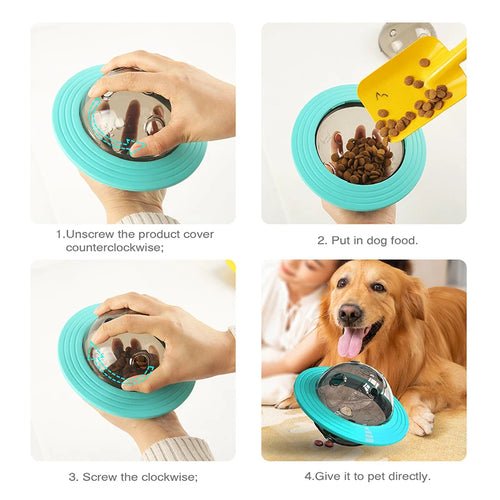 SlowSpin Feeder Disc — The Fun Way to Slow Your Dog's Meals